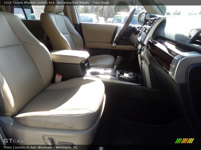 Barcelona Red Metallic / Sand Beige 2016 Toyota 4Runner Limited 4x4