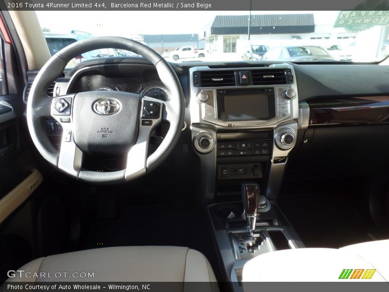 Barcelona Red Metallic / Sand Beige 2016 Toyota 4Runner Limited 4x4