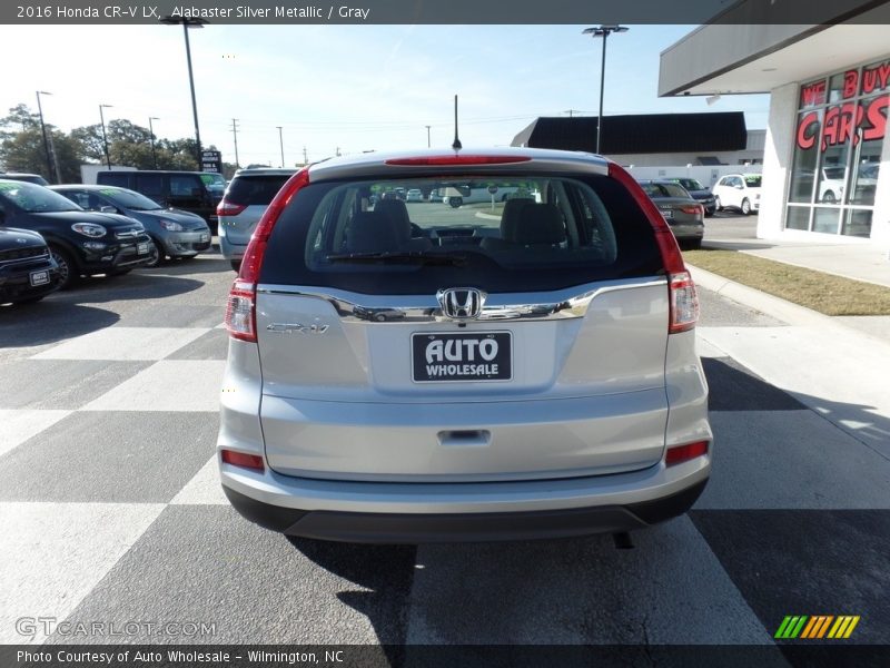Alabaster Silver Metallic / Gray 2016 Honda CR-V LX