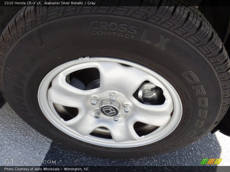 Alabaster Silver Metallic / Gray 2016 Honda CR-V LX