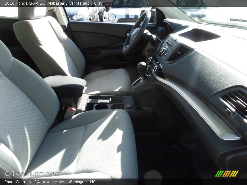 Alabaster Silver Metallic / Gray 2016 Honda CR-V LX