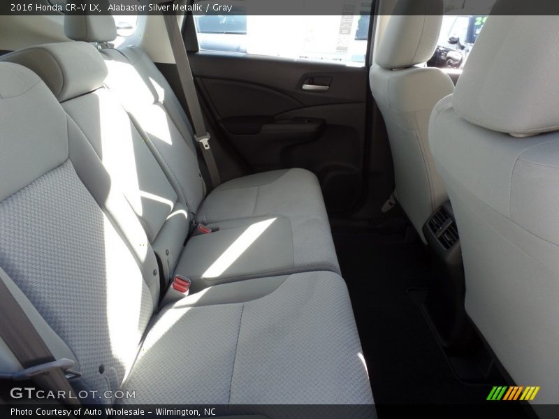 Alabaster Silver Metallic / Gray 2016 Honda CR-V LX