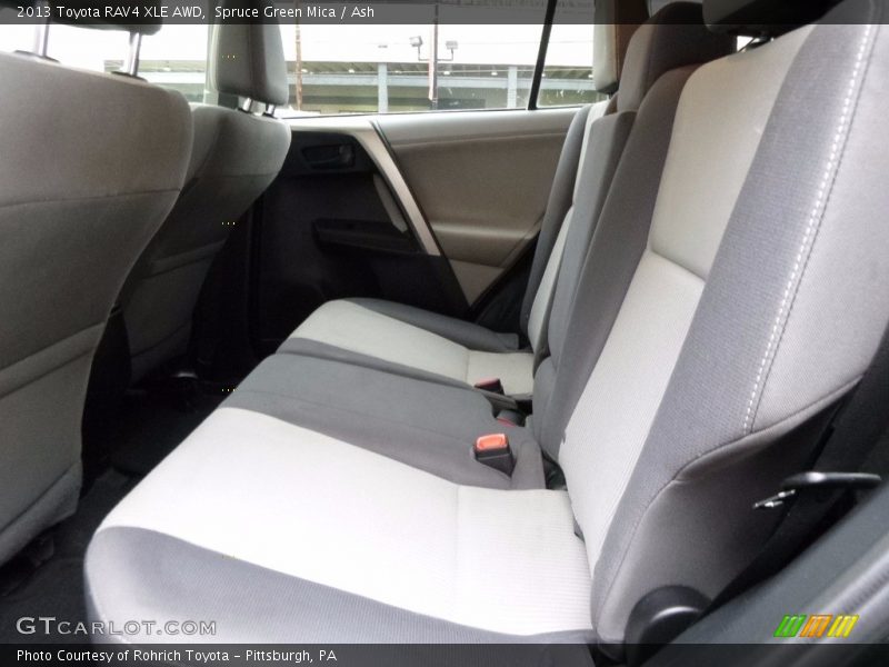Spruce Green Mica / Ash 2013 Toyota RAV4 XLE AWD