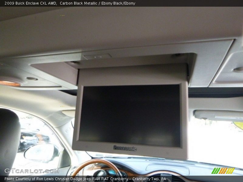 Carbon Black Metallic / Ebony Black/Ebony 2009 Buick Enclave CXL AWD