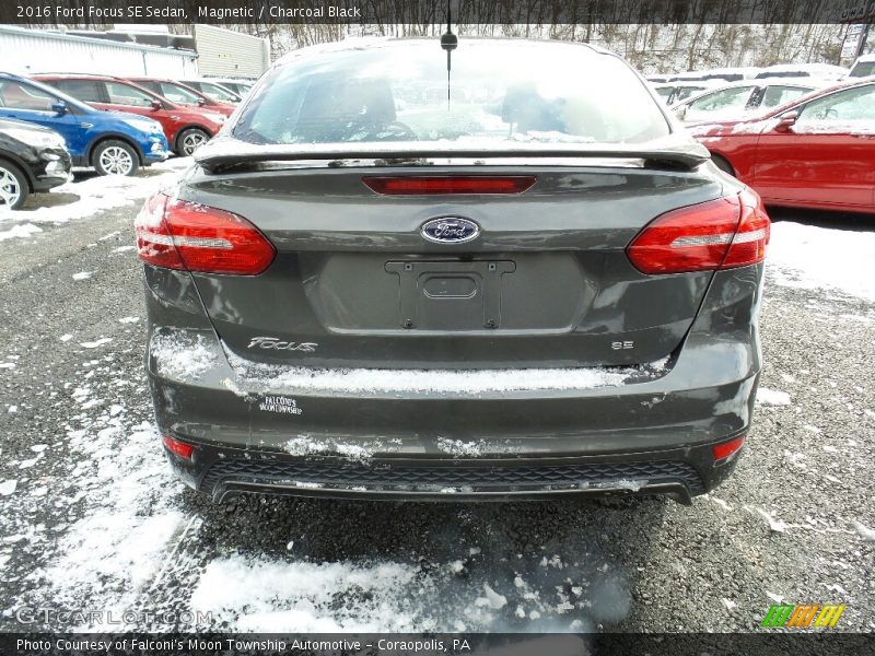 Magnetic / Charcoal Black 2016 Ford Focus SE Sedan