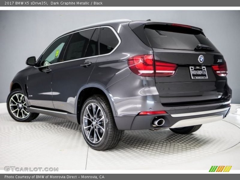 Dark Graphite Metallic / Black 2017 BMW X5 sDrive35i