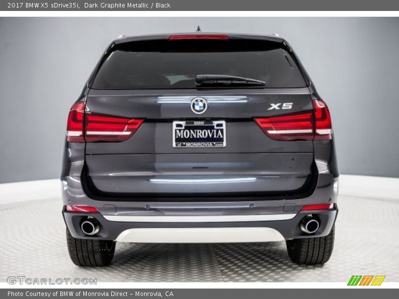 Dark Graphite Metallic / Black 2017 BMW X5 sDrive35i