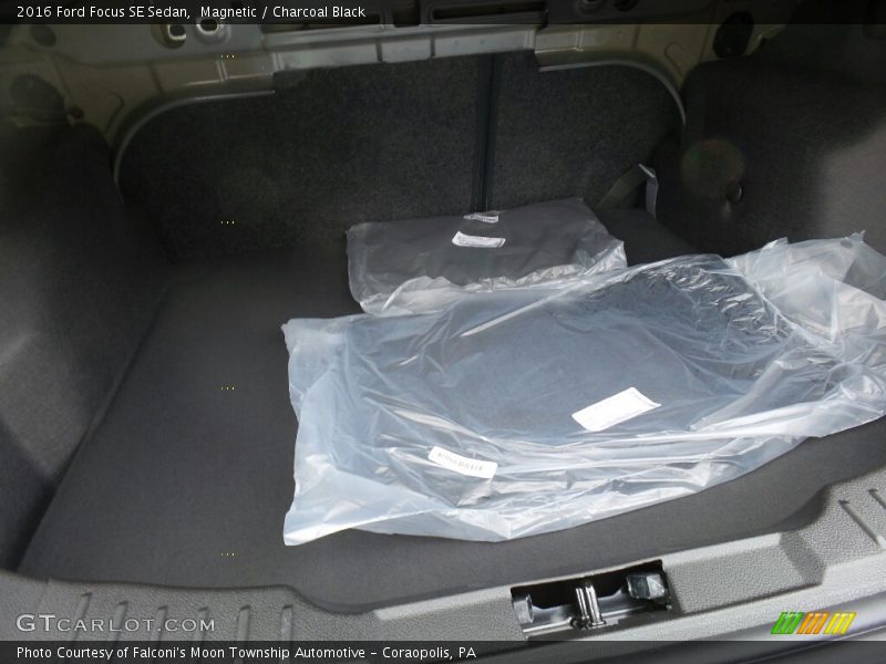 Magnetic / Charcoal Black 2016 Ford Focus SE Sedan