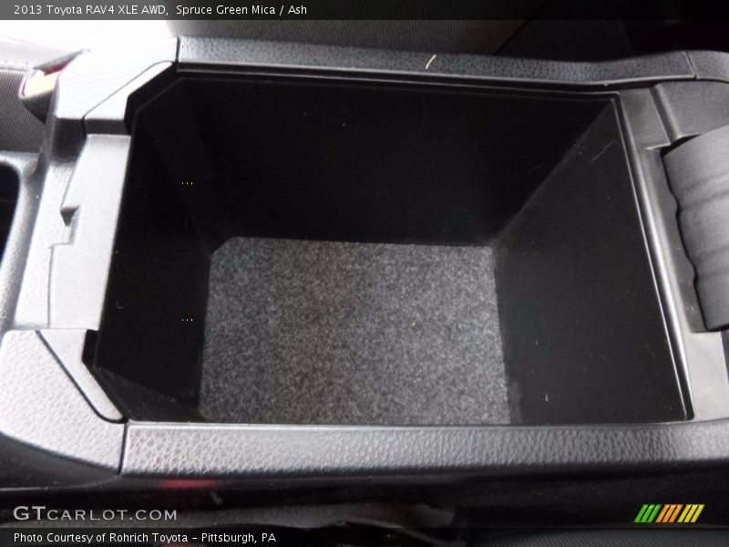 Spruce Green Mica / Ash 2013 Toyota RAV4 XLE AWD