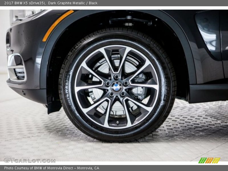 Dark Graphite Metallic / Black 2017 BMW X5 sDrive35i