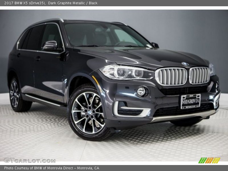 Dark Graphite Metallic / Black 2017 BMW X5 sDrive35i