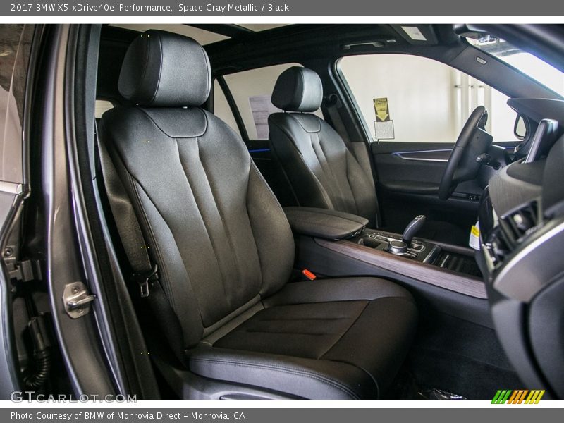 Space Gray Metallic / Black 2017 BMW X5 xDrive40e iPerformance