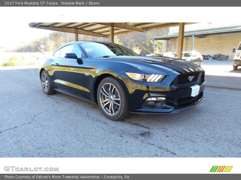 Shadow Black / Ebony 2017 Ford Mustang GT Coupe