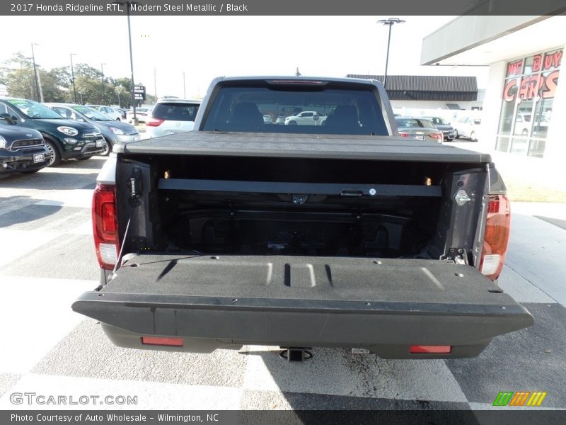 Modern Steel Metallic / Black 2017 Honda Ridgeline RTL