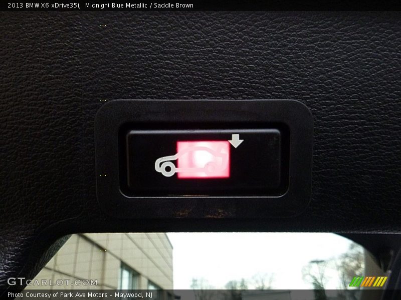 Midnight Blue Metallic / Saddle Brown 2013 BMW X6 xDrive35i