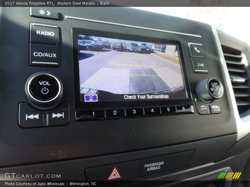 Modern Steel Metallic / Black 2017 Honda Ridgeline RTL