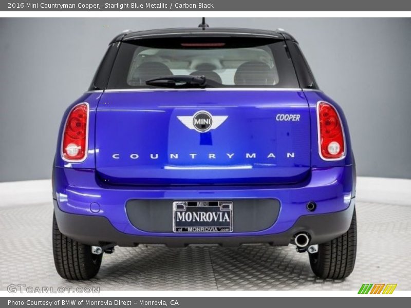 Starlight Blue Metallic / Carbon Black 2016 Mini Countryman Cooper