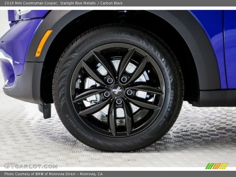 Starlight Blue Metallic / Carbon Black 2016 Mini Countryman Cooper