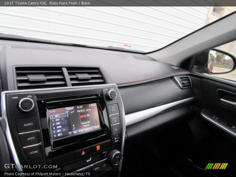 Ruby Flare Pearl / Black 2015 Toyota Camry XSE