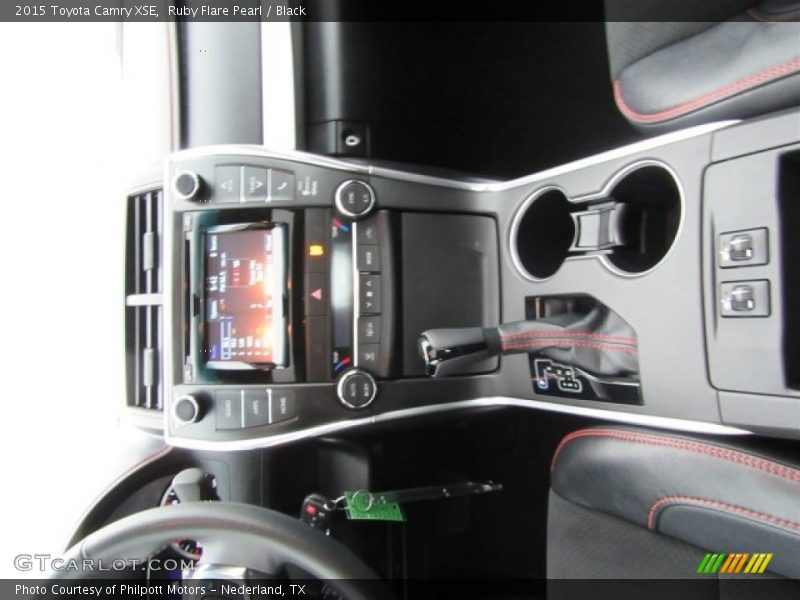 Ruby Flare Pearl / Black 2015 Toyota Camry XSE