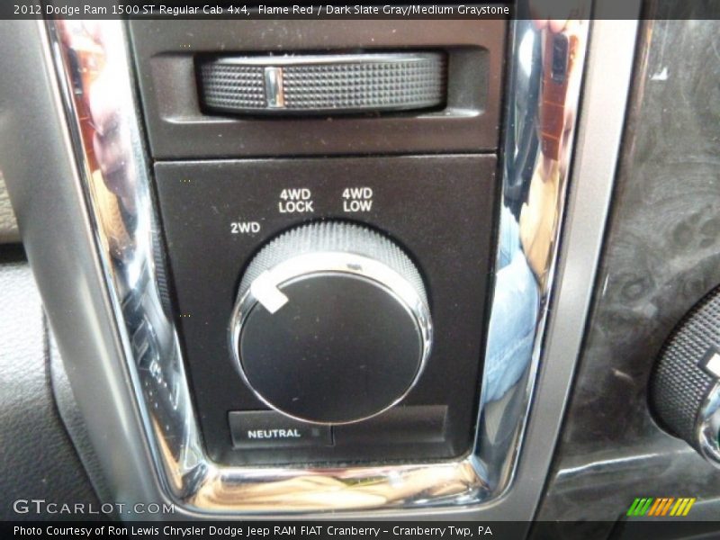 Flame Red / Dark Slate Gray/Medium Graystone 2012 Dodge Ram 1500 ST Regular Cab 4x4