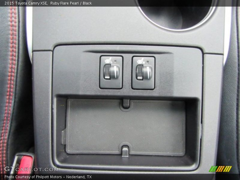 Ruby Flare Pearl / Black 2015 Toyota Camry XSE