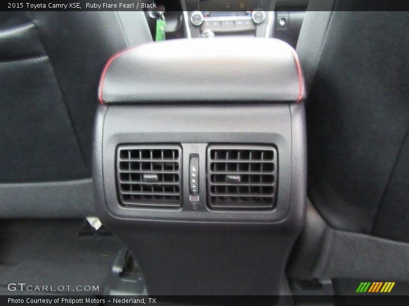 Ruby Flare Pearl / Black 2015 Toyota Camry XSE