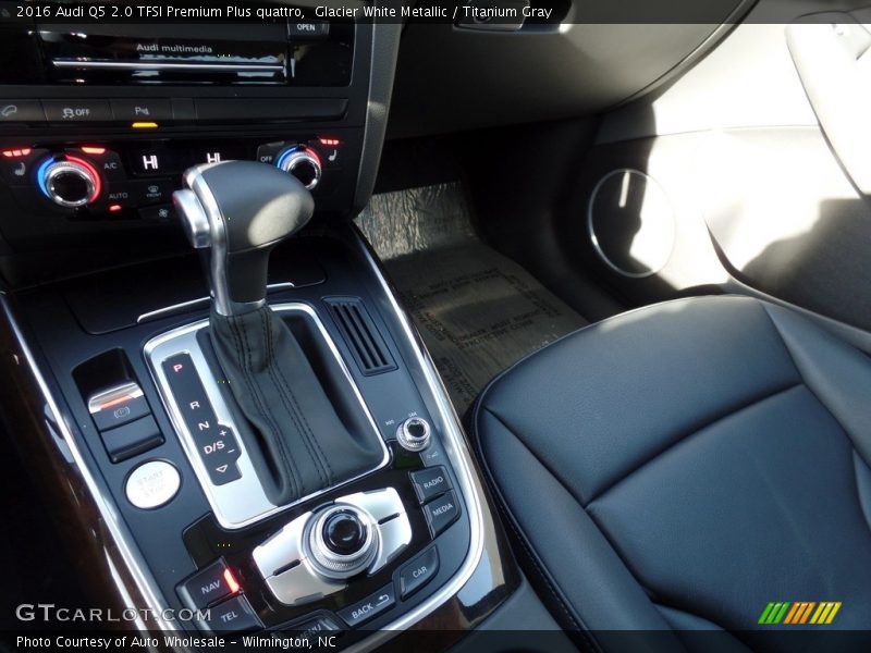 Glacier White Metallic / Titanium Gray 2016 Audi Q5 2.0 TFSI Premium Plus quattro