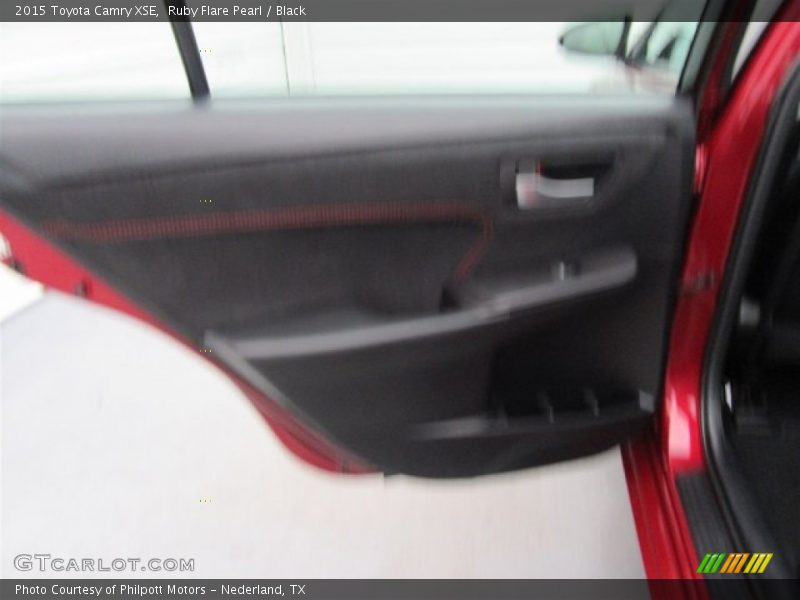 Ruby Flare Pearl / Black 2015 Toyota Camry XSE
