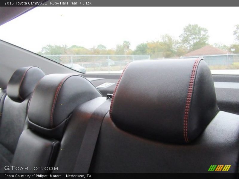 Ruby Flare Pearl / Black 2015 Toyota Camry XSE