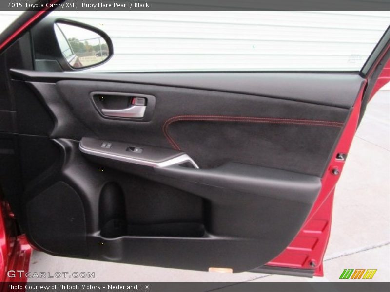 Ruby Flare Pearl / Black 2015 Toyota Camry XSE