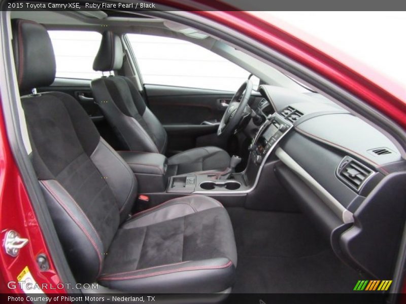 Ruby Flare Pearl / Black 2015 Toyota Camry XSE