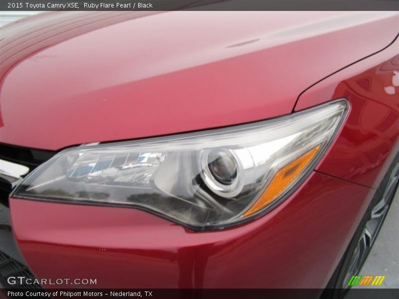 Ruby Flare Pearl / Black 2015 Toyota Camry XSE