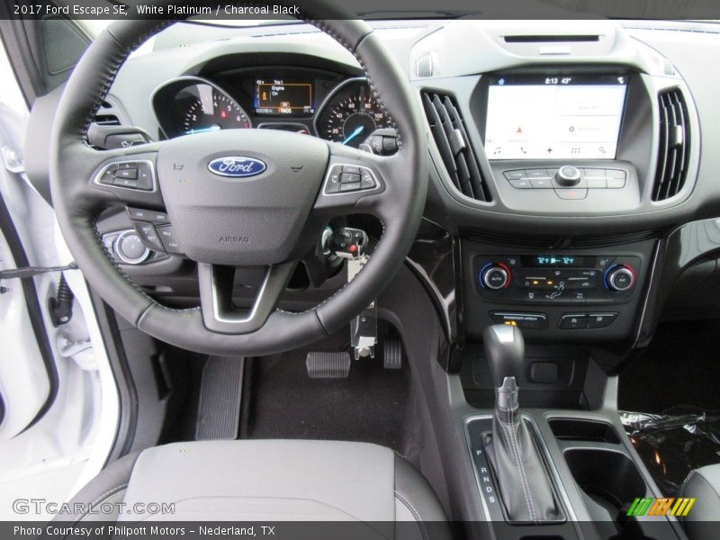Dashboard of 2017 Escape SE