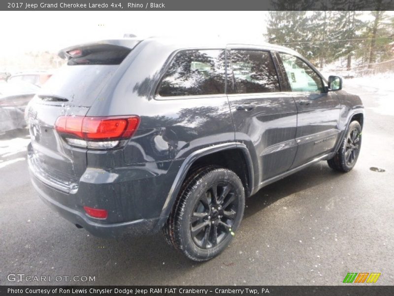 Rhino / Black 2017 Jeep Grand Cherokee Laredo 4x4