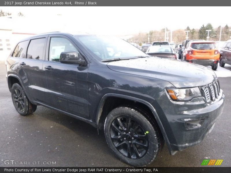 Rhino / Black 2017 Jeep Grand Cherokee Laredo 4x4