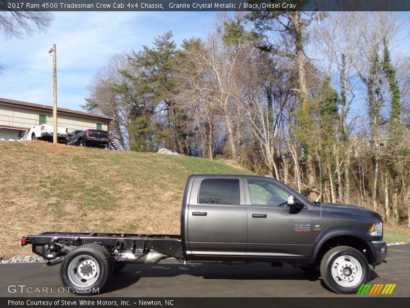 Granite Crystal Metallic / Black/Diesel Gray 2017 Ram 4500 Tradesman Crew Cab 4x4 Chassis