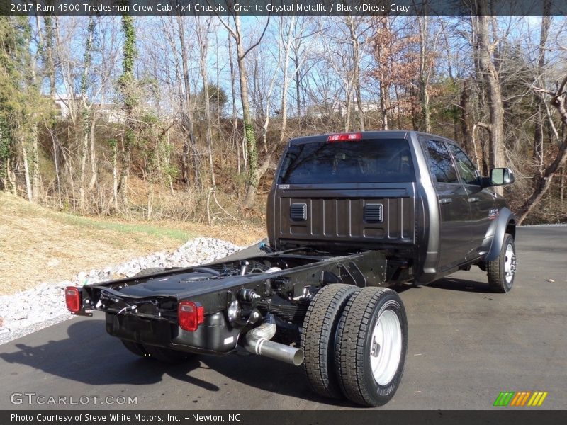 Granite Crystal Metallic / Black/Diesel Gray 2017 Ram 4500 Tradesman Crew Cab 4x4 Chassis