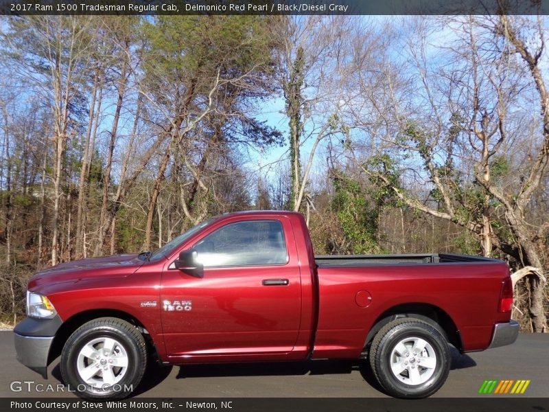  2017 1500 Tradesman Regular Cab Delmonico Red Pearl