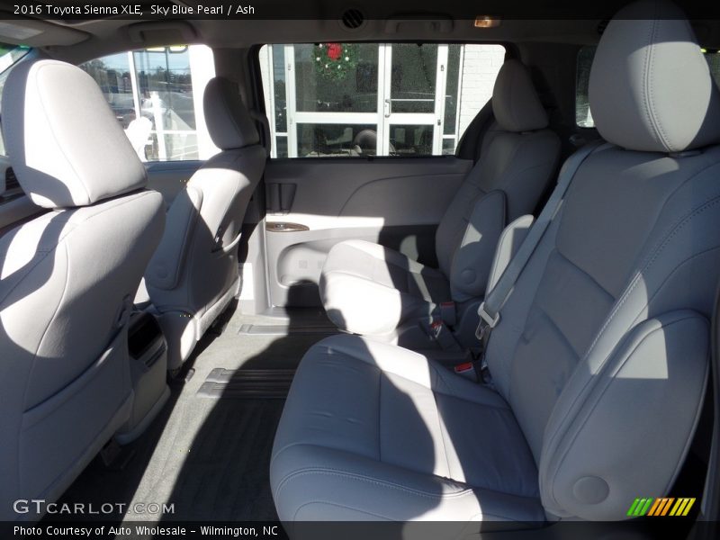 Sky Blue Pearl / Ash 2016 Toyota Sienna XLE