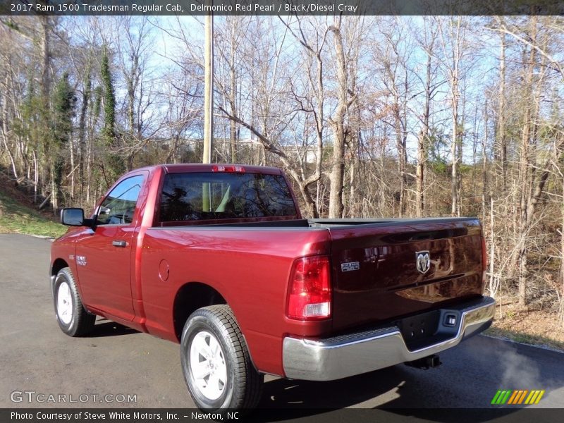 Delmonico Red Pearl / Black/Diesel Gray 2017 Ram 1500 Tradesman Regular Cab