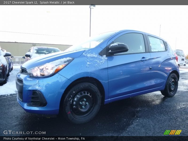 Splash Metallic / Jet Black 2017 Chevrolet Spark LS