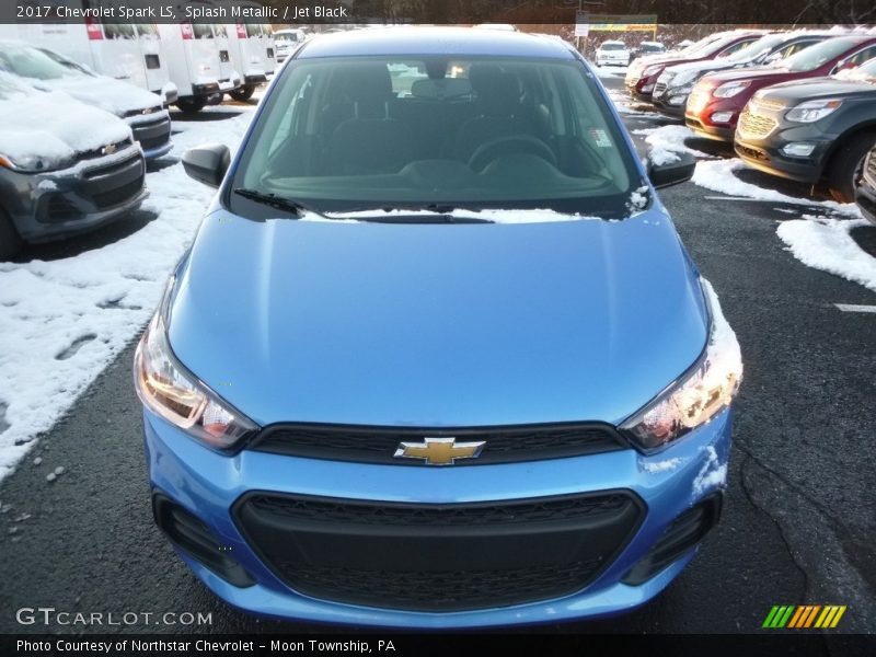 Splash Metallic / Jet Black 2017 Chevrolet Spark LS