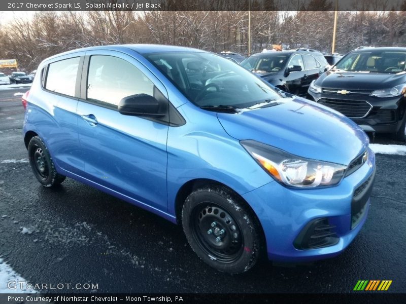 Splash Metallic / Jet Black 2017 Chevrolet Spark LS