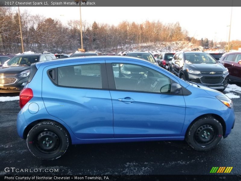 Splash Metallic / Jet Black 2017 Chevrolet Spark LS