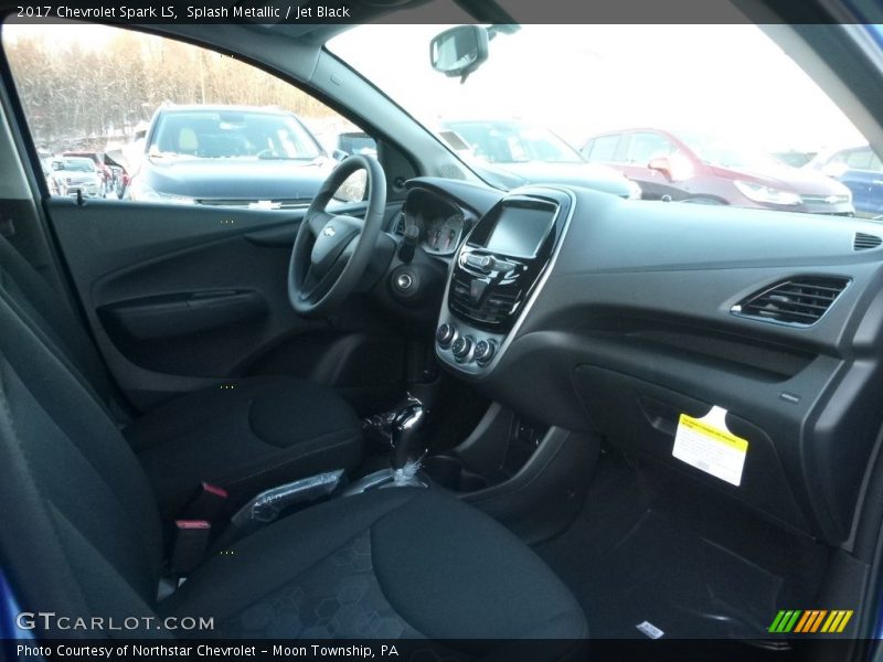 Splash Metallic / Jet Black 2017 Chevrolet Spark LS
