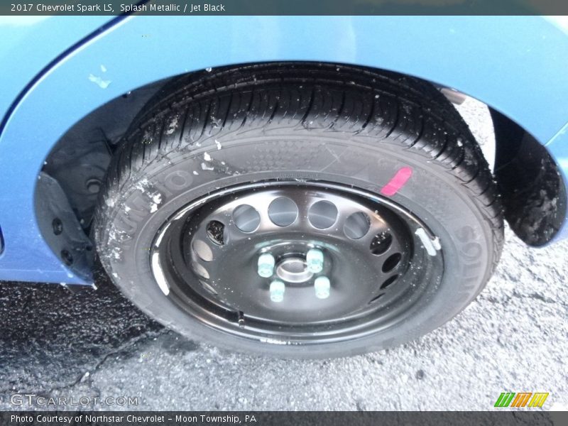 Splash Metallic / Jet Black 2017 Chevrolet Spark LS