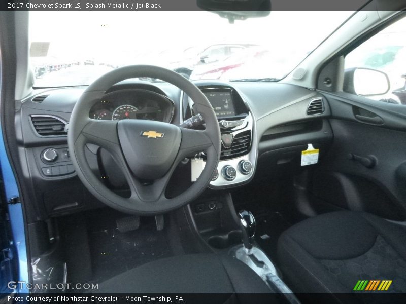 Splash Metallic / Jet Black 2017 Chevrolet Spark LS