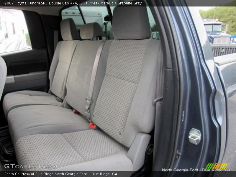 Blue Streak Metallic / Graphite Gray 2007 Toyota Tundra SR5 Double Cab 4x4