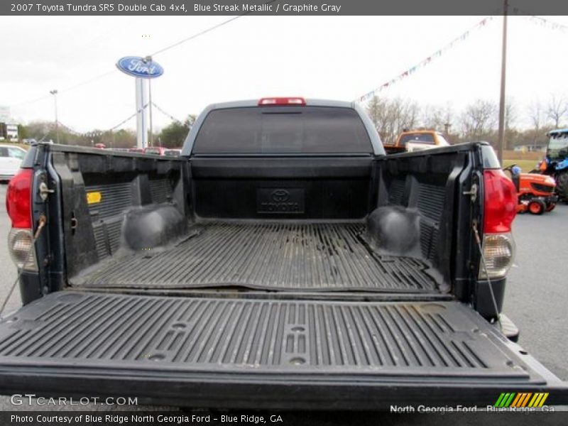 Blue Streak Metallic / Graphite Gray 2007 Toyota Tundra SR5 Double Cab 4x4